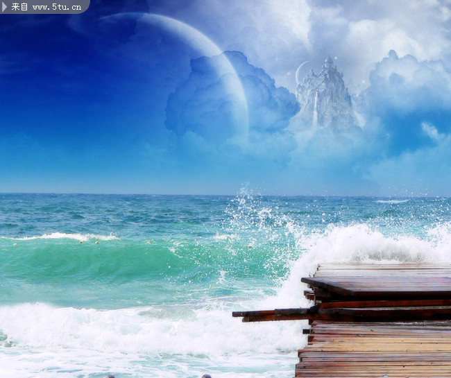 ps合成风景壁纸