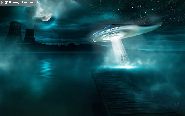 高清ufo不明飞行物壁纸1920x1200