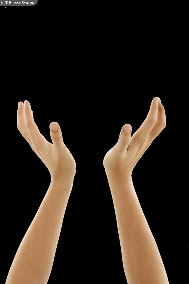 双手举起图片