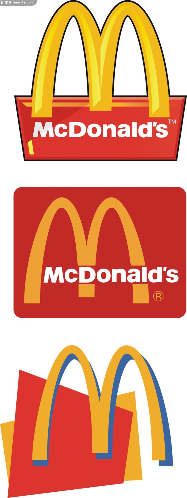 麦当劳标志设计分析图片