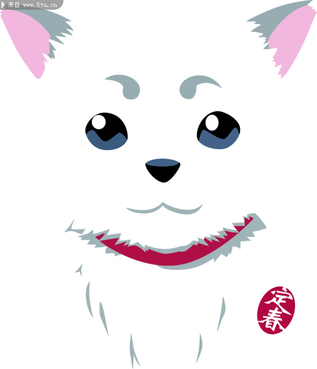 银魂定春矢量文件