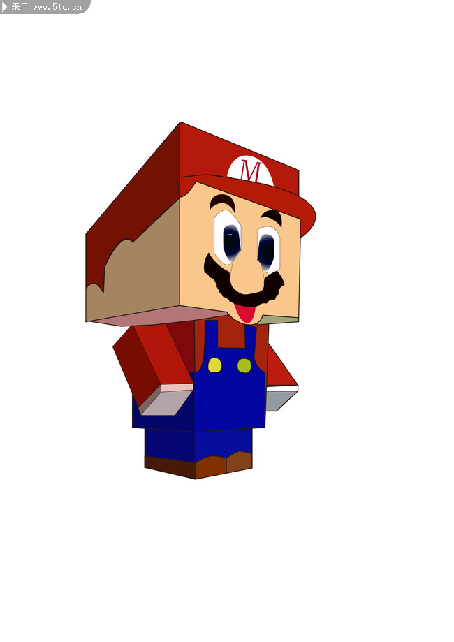 超级玛丽 矢量图-矢量素材-百图汇设计素材