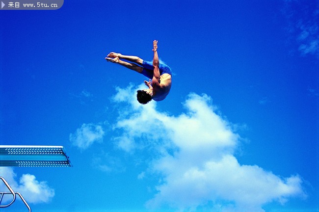跳水高清图片 企业文化素材-运动人物-百图汇素材网