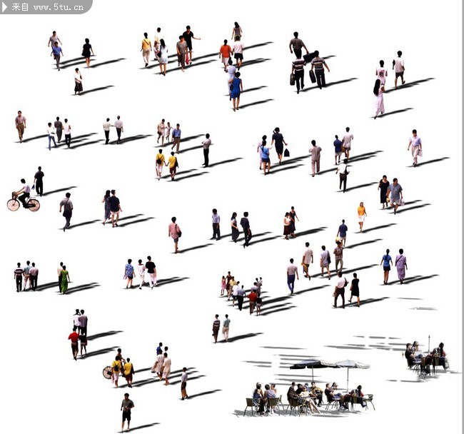 好用鸟瞰人-psd素材-百图汇设计素材