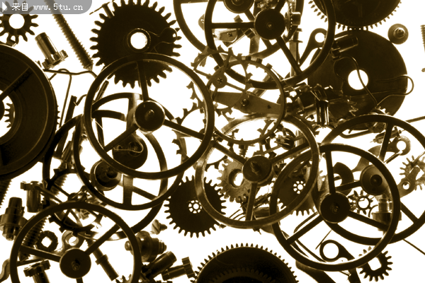 120图高清晰朋克齿轮背景ps笔刷