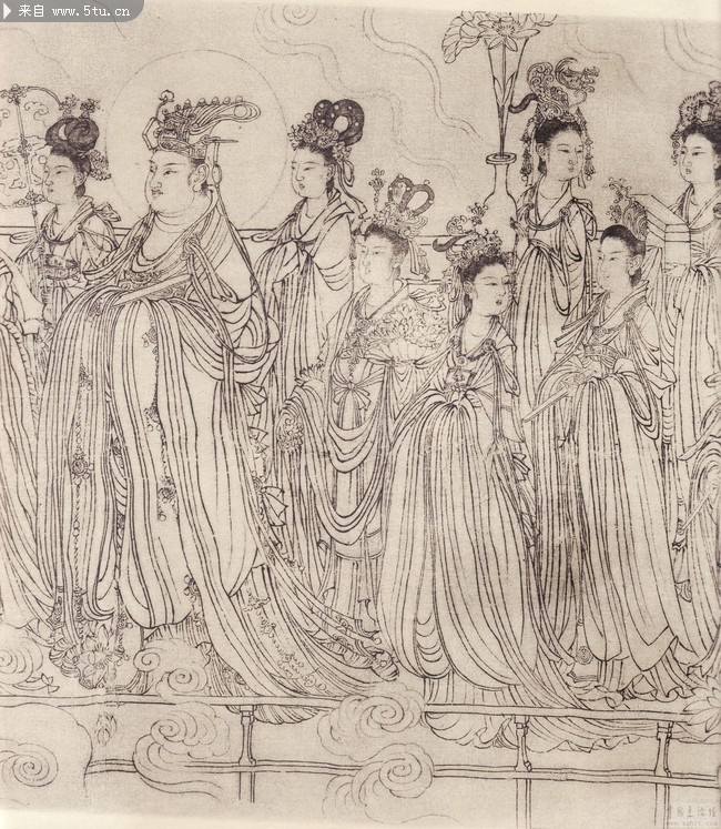 八十七神仙卷 高清图-高清图片-百图汇设计素材