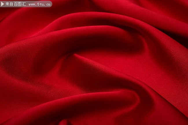 红色红绸布背景素材12张