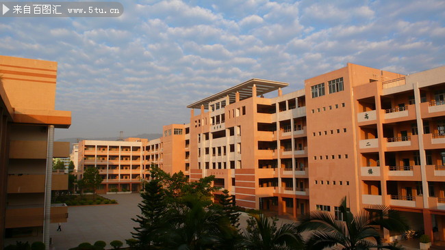 学校建筑摄影图片素材