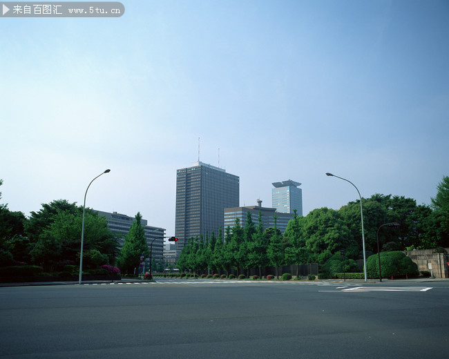 道路桥梁 城市风景高清图片素材