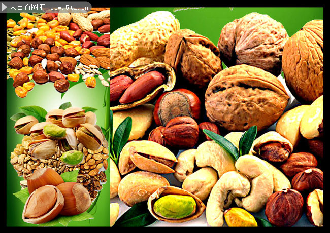 坚果炒货零食图片-psd素材-百图汇设计素材