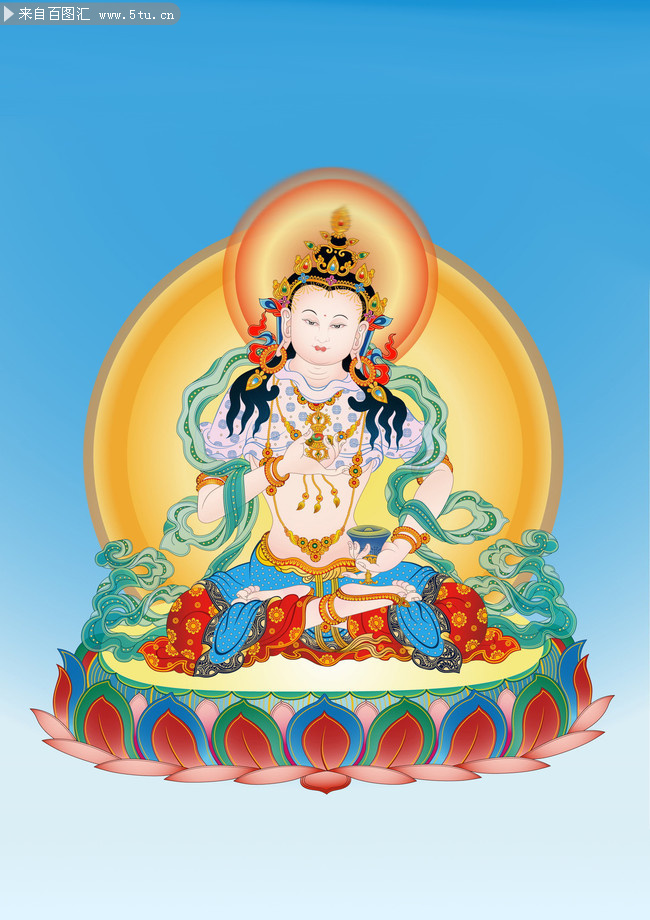 金刚萨埵精美图片素材