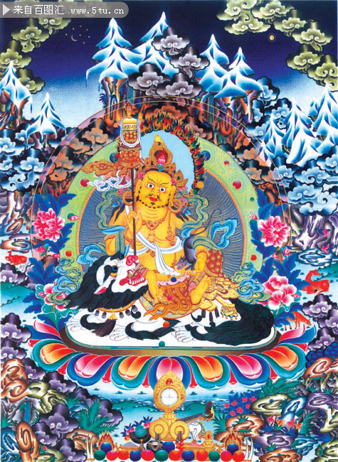 高清韦驮菩萨图片 佛文化传统素材