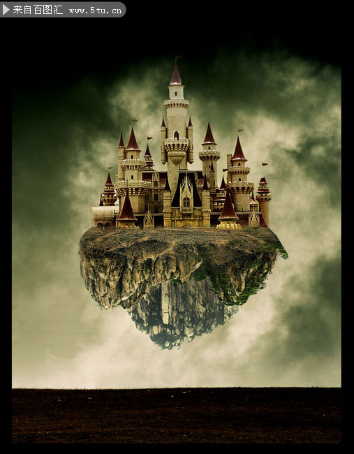 梦幻欧式城堡图片psd素材-psd素材-百图汇设计素材